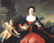 Jean Marc Nattier Anne de Bourbon oil painting